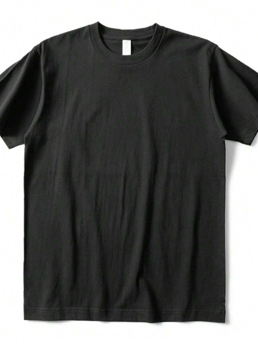 Camiseta Masculina Básica com Corte Regular – ideal para o verão Confortável e Respirável