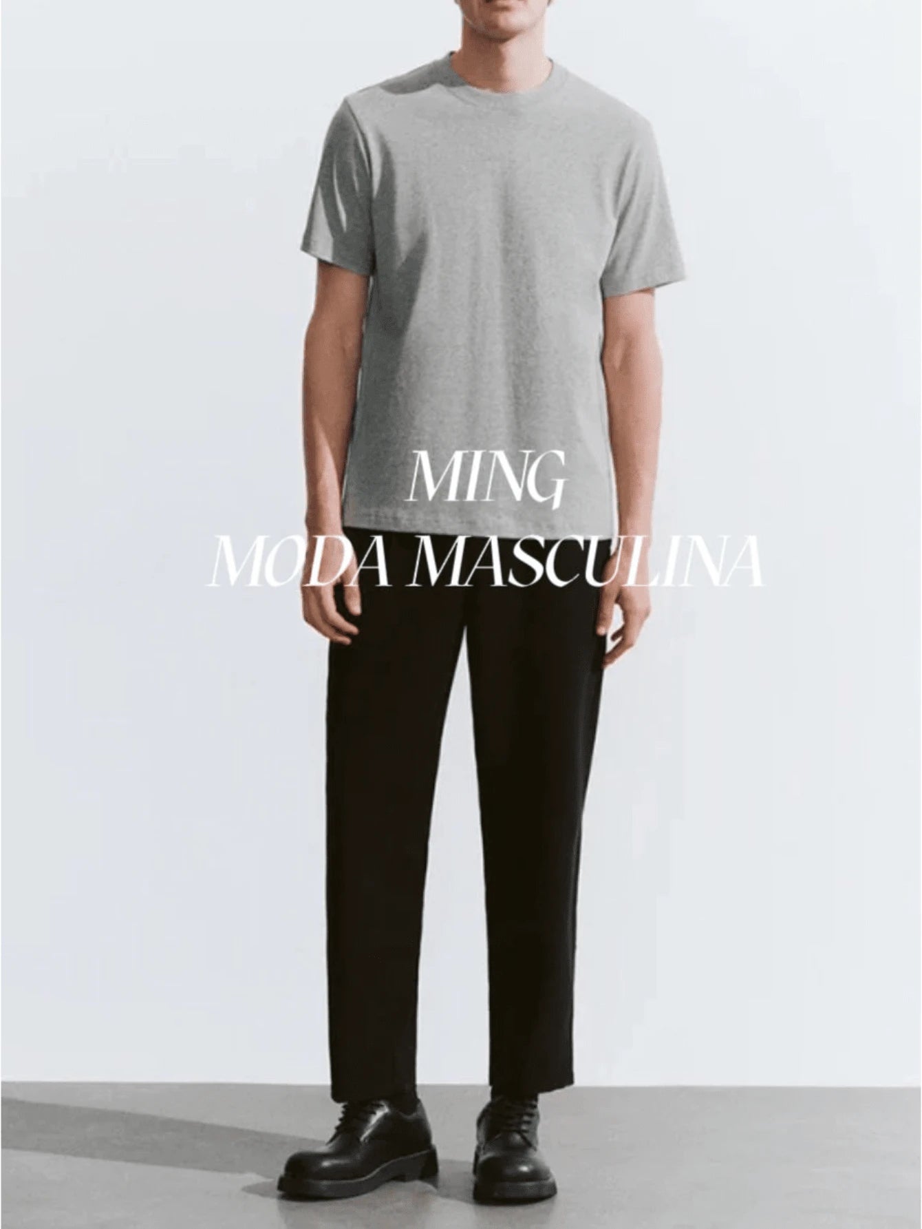 Camiseta Masculina Básica com Corte Regular – ideal para o verão Confortável e Respirável