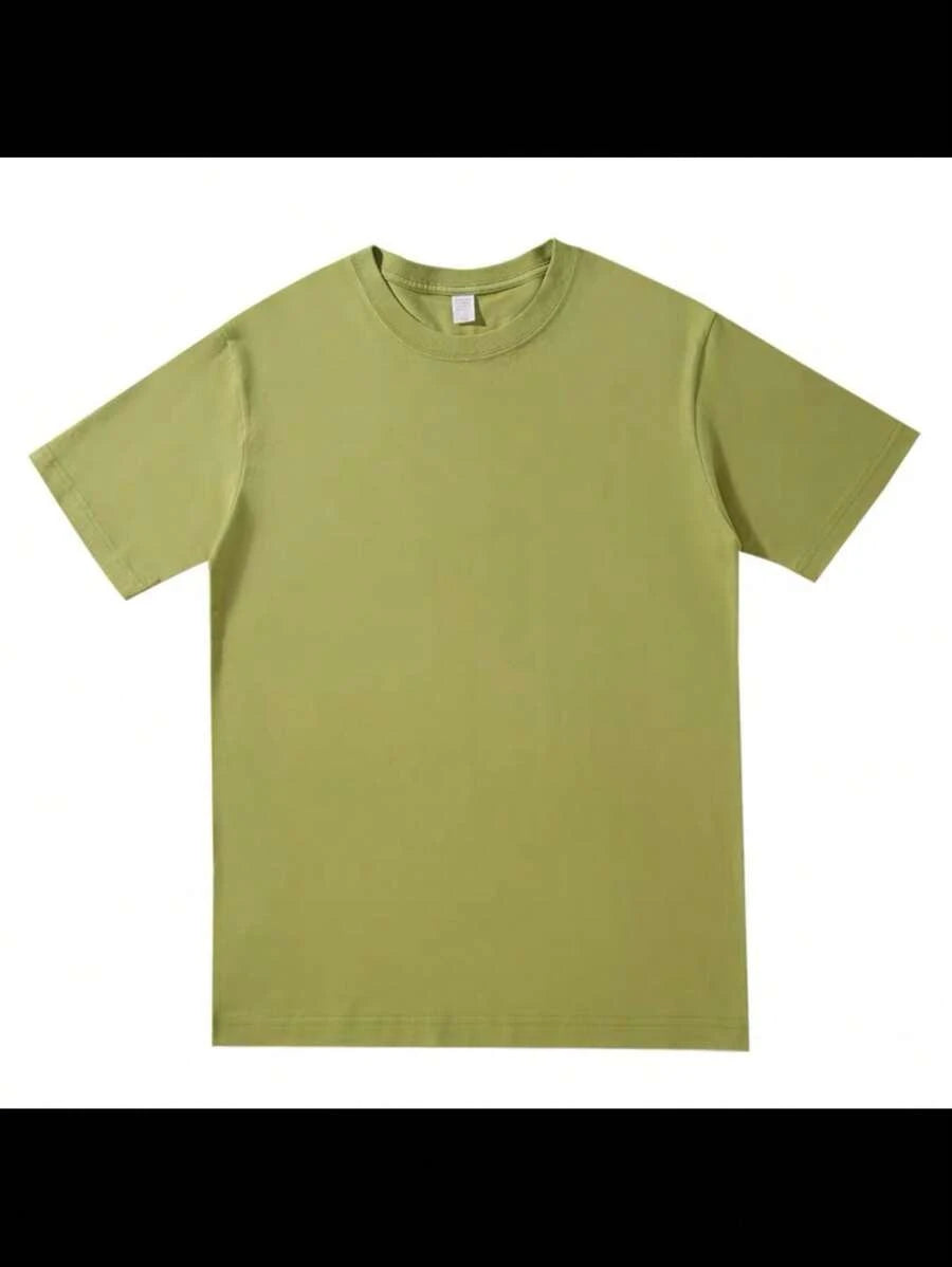 Camiseta Masculina Básica com Corte Regular – ideal para o verão Confortável e Respirável