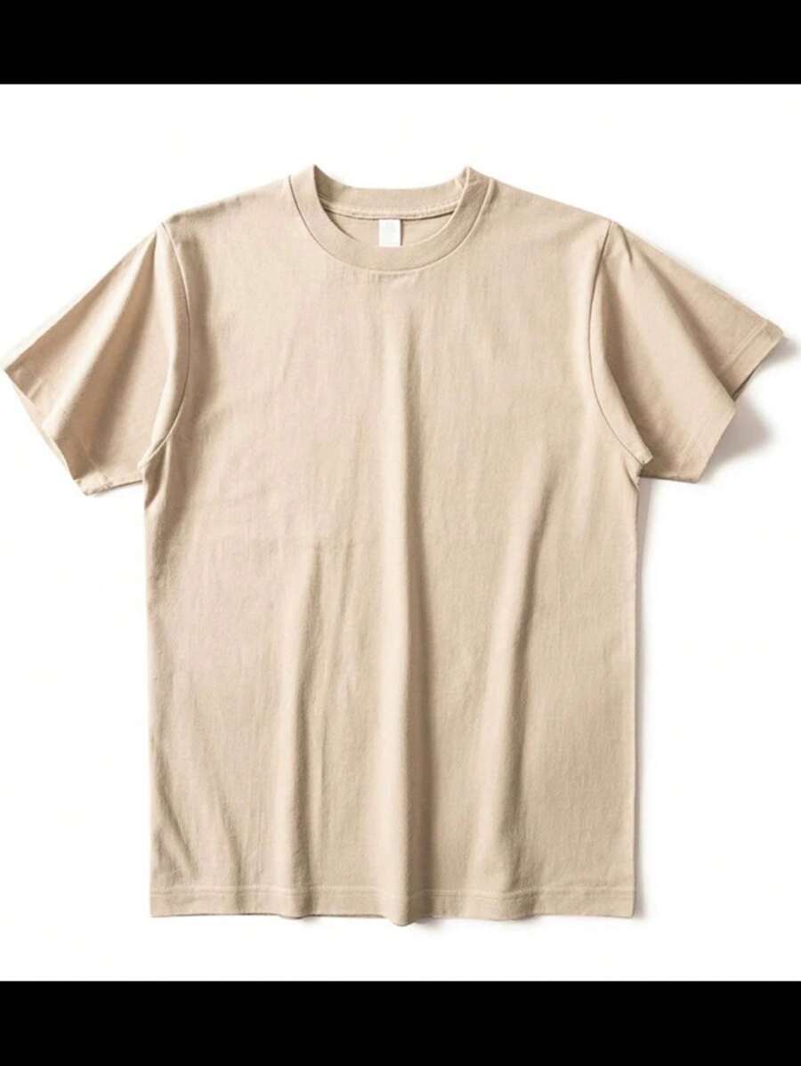 Camiseta Masculina Básica com Corte Regular – ideal para o verão Confortável e Respirável